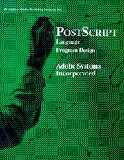 Cover of: PostScript(R) Language Program Design (APL)