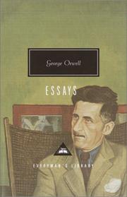 Cover of: Essays