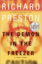 best books about Disease The Demon in the Freezer: A True Story