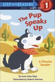 Cover of: The Pup Speaks Up