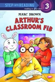 Cover of: Arthur's Classroom Fib