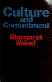 Cover of: Culture and commitment