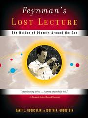 best books about Richard Feynman Feynman's Lost Lecture: The Motion of Planets Around the Sun