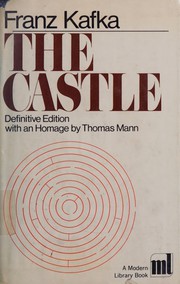 Cover of The Castle (Modern Library, 388.1)
