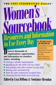 Cover of: The 1995 Information Please(R) Women's Sourcebook (Information Please Women's Sourcebook)