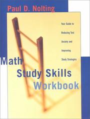 Cover of: Math Study Skills Workbook
