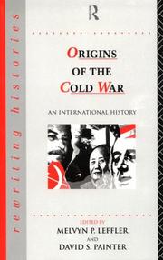 best books about The Cold War Origins of the Cold War: An International History