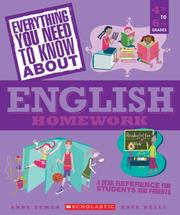 Cover of: Everything You Need...english To Know About English Homework (Everything You Need to Know About)