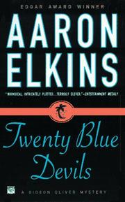 Cover of: Twenty blue devils: A Gideon Oliver Mystery (Gideon Oliver Mysteries (Audio))