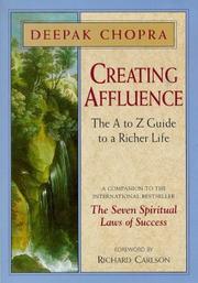 Cover of: Creating Affluence