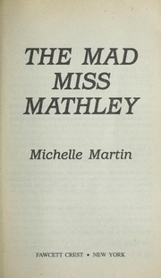 Cover of: The Mad Miss Mathley