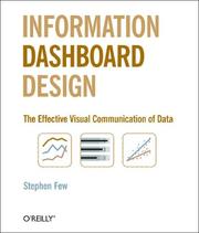 best books about Datvisualization Information Dashboard Design