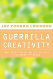 Cover of: Guerrilla creativity