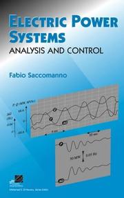 best books about electrical engineering Electric Power Systems: Analysis and Control