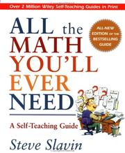 Cover of: All the Math You'll Ever Need