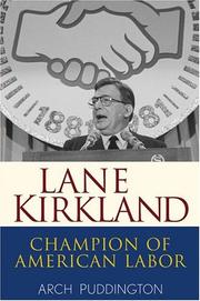 Cover of: Lane Kirkland