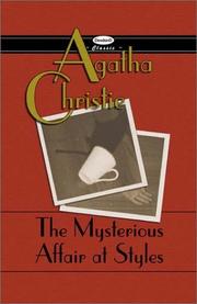 Cover of Agatha Christie's Mysterious Affair at Styles