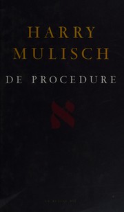 Cover of: De procedure