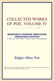 Cover of Collected Works of Poe, Volume IV