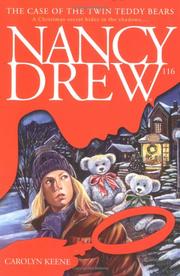 Cover of: The Case of the Twin Teddy Bears (Nancy Drew)