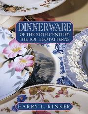Cover of: Dinnerware of the 20th Century
