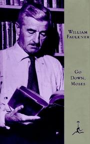 Cover of Go Down Moses (Modern Library)