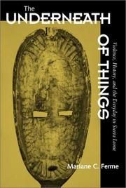Cover of: The Underneath of Things