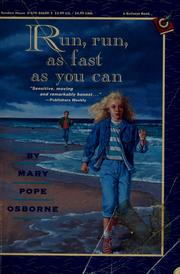 Cover of: Run, run as fast as you can