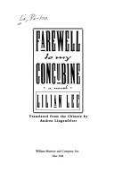 Cover of: Farewell to my concubine