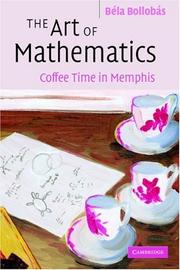 best books about mathematics The Art of Mathematics: Coffee Time in Memphis