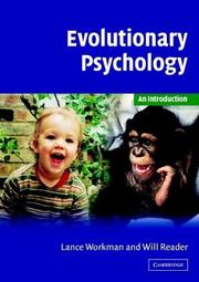 Cover of: Evolutionary psychology