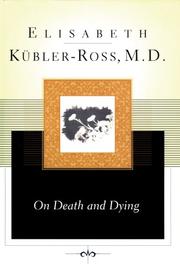 Cover of: On death and dying
