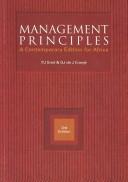 Cover of: Management Principles