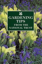 Cover of: Gardening Tips from the National Trust