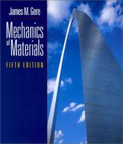 Cover of: Mechanics of materials