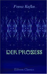 Cover of Der Prozess