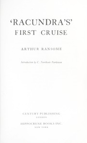 Cover of: ' Racundra's' first cruise