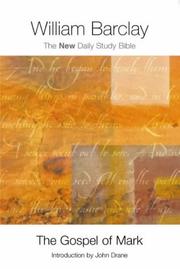 Cover of: The Gospel of Mark (New Daily Study Bible)