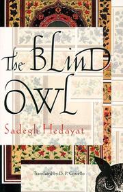Cover of: The Blind Owl