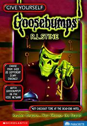 Cover of: Give Yourself Goosebumps - Checkout Time at the Dead-End Hotel