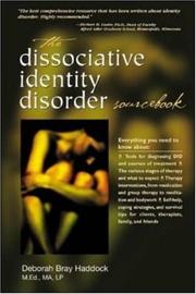 best books about Dissociative Identity Disorder The Dissociative Identity Disorder Sourcebook