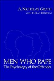 Cover of: Men Who Rape