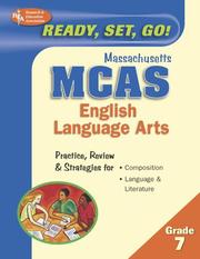 Cover of: Ready, Set, Go! MCAS Grade 7 English Language Arts (REA) (Ready, Set, Go!)