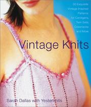 Cover of: Vintage knits