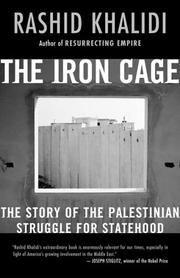 best books about Israel The Iron Cage: The Story of the Palestinian Struggle for Statehood