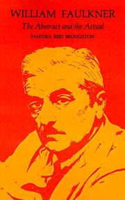Cover of: William Faulkner