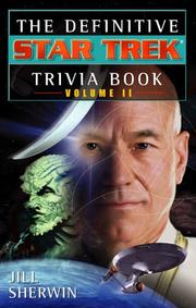 Cover of: The Definitive Star Trek Trivia Book, Volume II