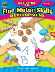 Cover of: Activities for Fine Motor Skills Development