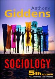 Cover of: Sociology
