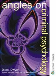 Cover of: Angles On Criminal Psychology (Angles on Psychology)